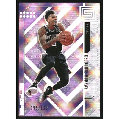 2019-20 Panini Status White Diamonds #150 Dejounte Murray