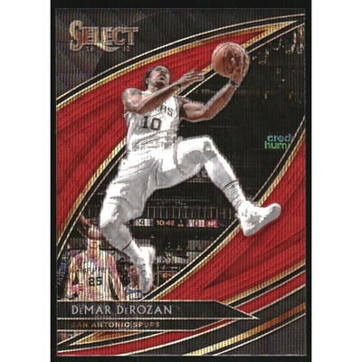 2019-20 Select Prizms Red Wave #264 DeMar DeRozan