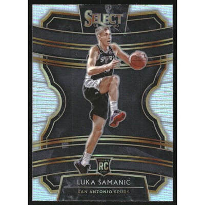 2019-20 Select Prizms Silver #77 Luka Samanic