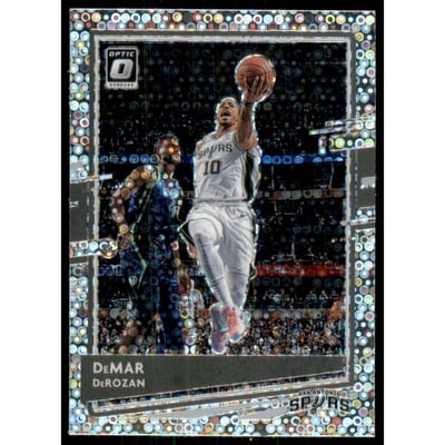2020-21 Donruss Optic Fast Break Holo #36 DeMar DeRozan