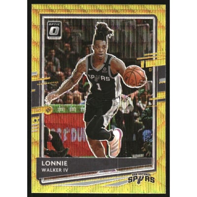 2020-21 Donruss Optic Gold Wave #83 Lonnie Walker IV