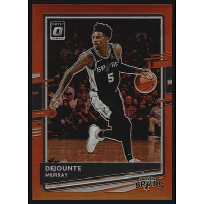 2020-21 Donruss Optic Orange #93 Dejounte Murray