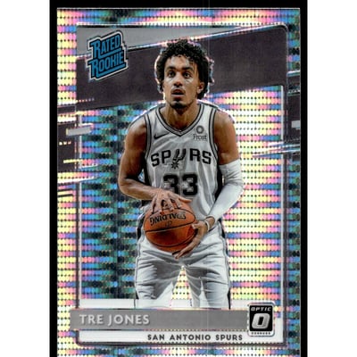 2020-21 Donruss Optic Target Box Set #188 Tre Jones RR