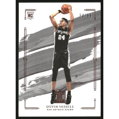 2020-21 Panini Impeccable #90 Devin Vassell