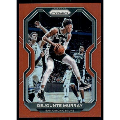 2020-21 Panini Prizm Prizms Red #153 Dejounte Murray