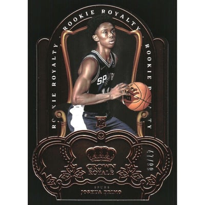 2021-22 Crown Royale Rookie Royalty #24 Joshua Primo
