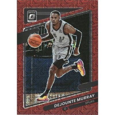 2021-22 Donruss Optic Choice Red #116 Dejounte Murray