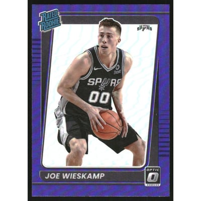2021-22 Donruss Optic Purple #180 Joe Wieskamp