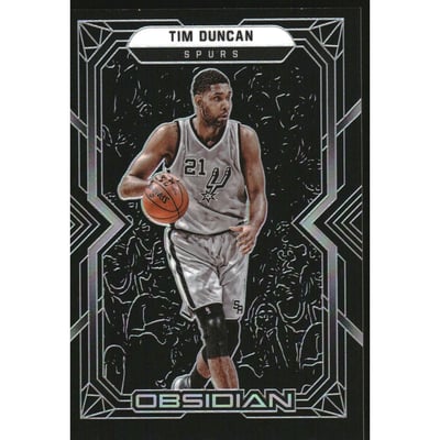2021-22 Panini Obsidian #132 Tim Duncan
