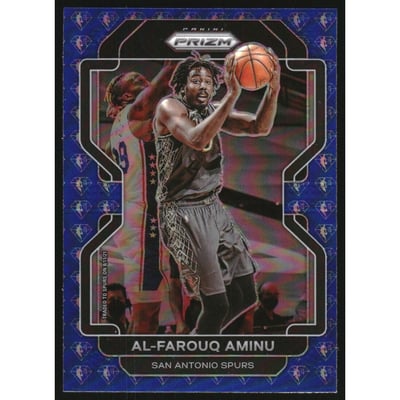 2021-22 Panini Prizm Prizms NBA 75th Anniversary #219 Al-Farouq Aminu