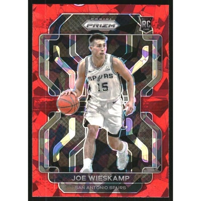 2021-22 Panini Prizm Prizms Red Ice #322 Joe Wieskamp