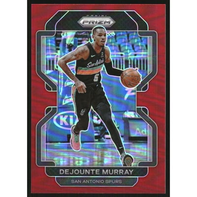 2021-22 Panini Prizm Prizms Red #231 Dejounte Murray