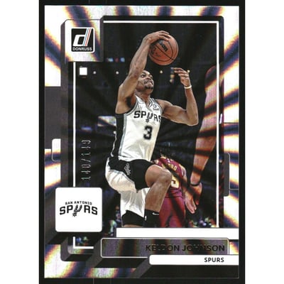 2022-23 Donruss Holo Laser #169 Keldon Johnson