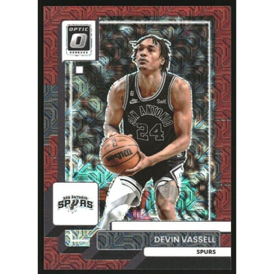 2022-23 Donruss Optic Choice Red #196 Devin Vassell