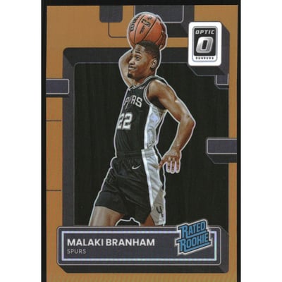 2022-23 Donruss Optic Orange #222 Malaki Branham RR