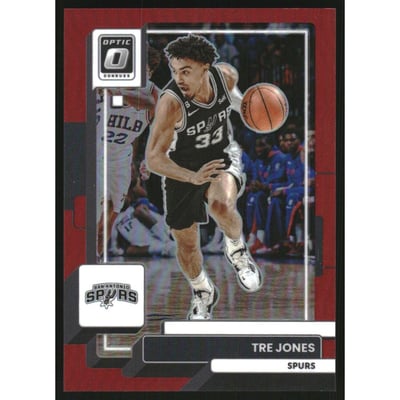2022-23 Donruss Optic Red #199 Tre Jones