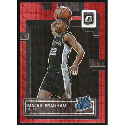 2022-23 Donruss Optic Red Wave #222 Malaki Branham RR