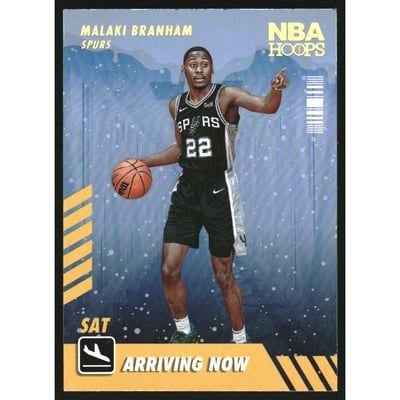 2022-23 Hoops Arriving Now Winter Holo #20 Malaki Branham