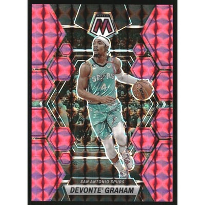 2022-23 Panini Mosaic Mosaic Pink #50 Devonte' Graham