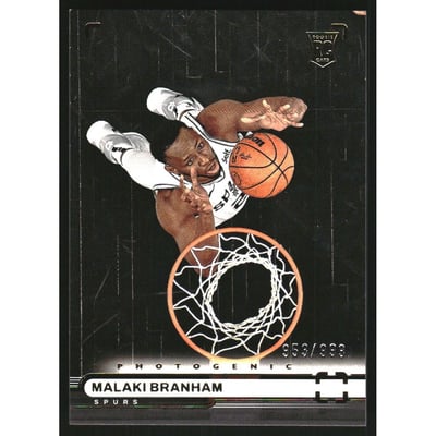 2022-23 Panini PhotoGenic #186 Malaki Branham RC