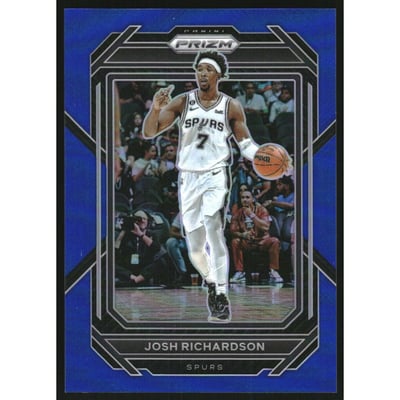 2022-23 Panini Prizm Prizms Blue #213 Josh Richardson