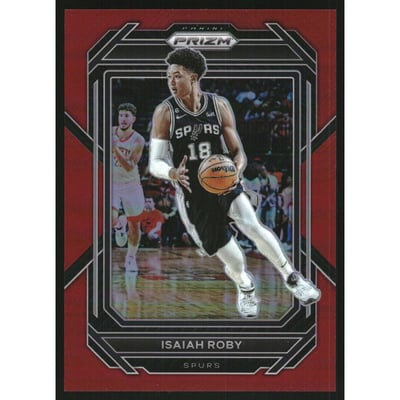 2022-23 Panini Prizm Prizms Red #216 Isaiah Roby