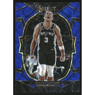 2022-23 Select Prizms Blue Scope #54 Keldon Johnson
