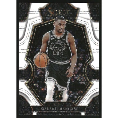 2022-23 Select Prizms White Disco #171 Malaki Branham