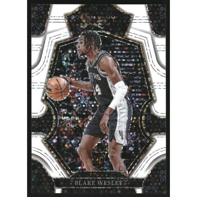 2022-23 Select Prizms White Disco #180 Blake Wesley