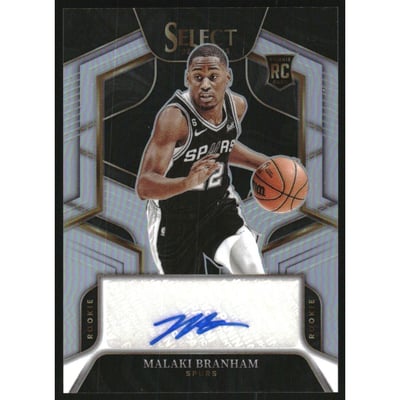 2022-23 Select Rookie Signatures #5 Malaki Branham/249
