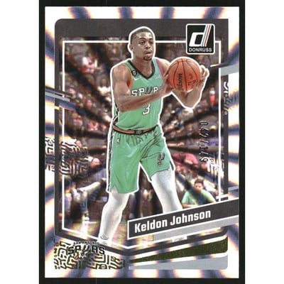 2023-24 Donruss Holo Laser #50 Keldon Johnson