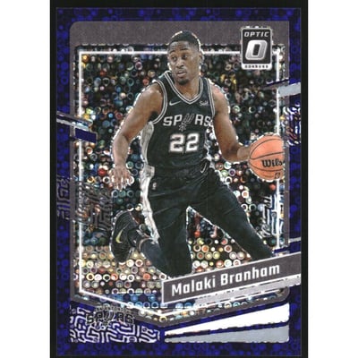 2023-24 Donruss Optic Fast Break Purple #51 Malaki Branham