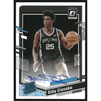 2023-24 Donruss Optic #261 Sidy Cissoko RR AU RC