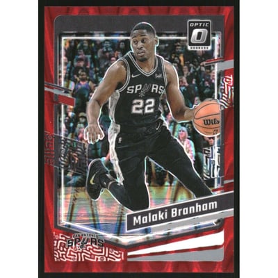 2023-24 Donruss Optic Red Seismic #51 Malaki Branham