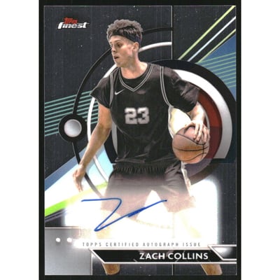2023-24 Finest Autographs #FAZC Zach Collins