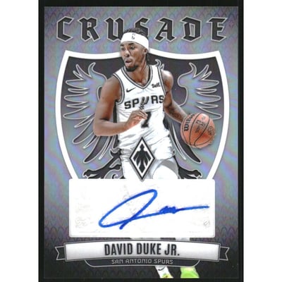 2023-24 Panini Phoenix Crusade Signatures #33 David Duke Jr.