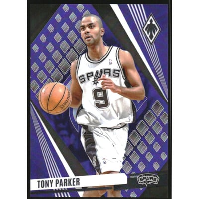 2023-24 Panini Phoenix Purple #203 Tony Parker