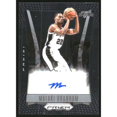 2023-24 Panini Prizm Deca Signatures #32 Malaki Branham