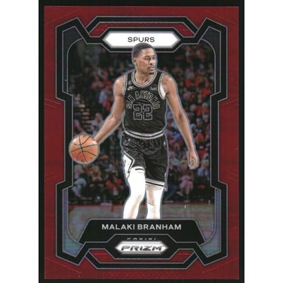 2023-24 Panini Prizm Prizms Red #270 Malaki Branham