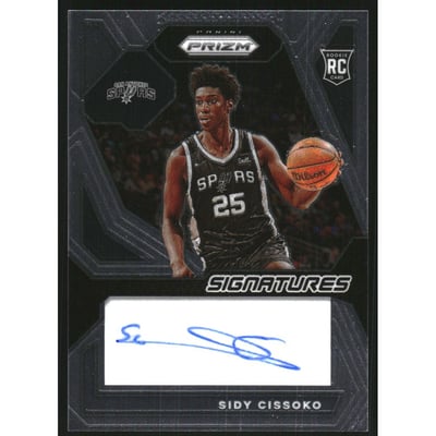 2023-24 Panini Prizm Rookie Signatures #50 Sidy Cissoko