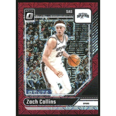 2024-25 Donruss Optic Choice Red #204 Zach Collins