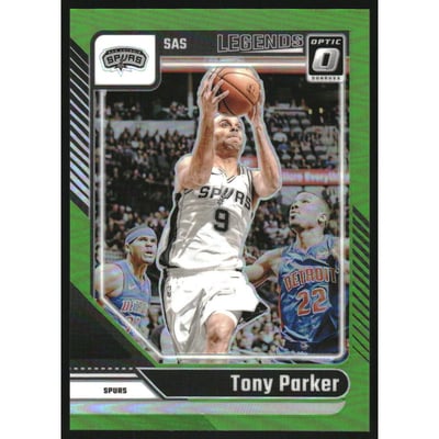 2024-25 Donruss Optic Lime Green #235 Tony Parker LGD