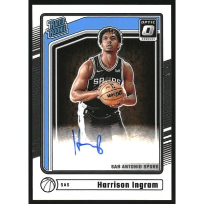2024-25 Donruss Optic #338 Harrison Ingram RR AU