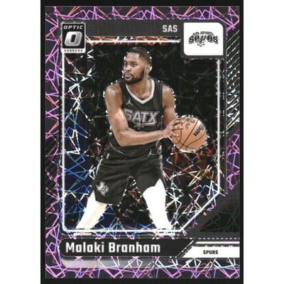 2024-25 Donruss Optic Pink Velocity #39 Malaki Branham