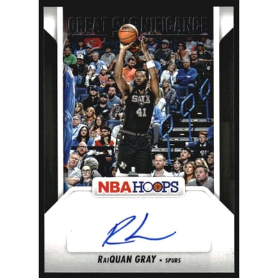 2024-25 Hoops Great SIGnificance #34 RaiQuan Gray