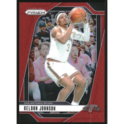2024-25 Panini Prizm Prizms Basketball #24 Keldon Johnson