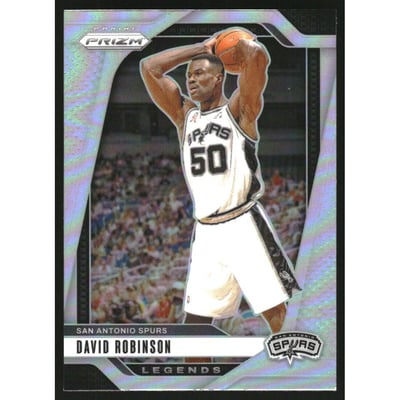 2024-25 Panini Prizm Prizms Silver #288 David Robinson