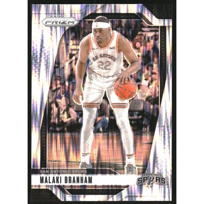 2024-25 Panini Prizm Prizms Skewed #209 Malaki Branham