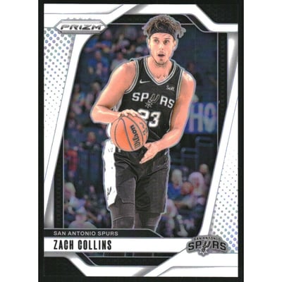2024-25 Panini Prizm Prizms White #197 Zach Collins