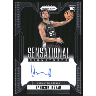 2024-25 Panini Prizm Sensational Signatures #65 Harrison Ingram